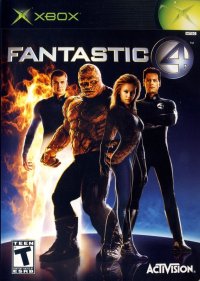 Fantastic 4 PAL Xbox PAL box art